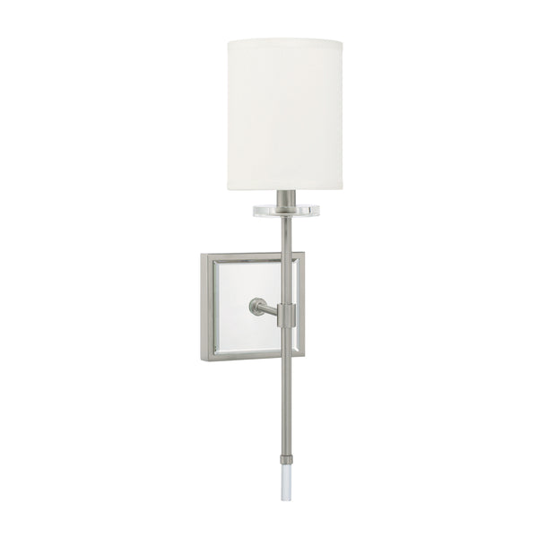 Capital Lighting - 628413BN-684 - One Light Wall Sconce - Edin - Brushed Nickel from Lighting & Bulbs Unlimited in Charlotte, NC