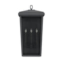 Capital Lighting - 926231BK - Three Light Outdoor Wall Lantern - Donnelly - Black from Lighting & Bulbs Unlimited in Charlotte, NC