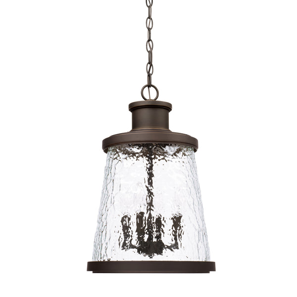 Capital Lighting - 926542OZ - Four Light Outdoor Hanging Lantern - Tory - Oiled Bronze from Lighting & Bulbs Unlimited in Charlotte, NC