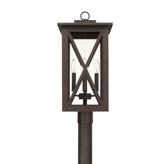 Capital Lighting - 926643OZ - Four Light Outdoor Post Lantern - Avondale - Oiled Bronze from Lighting & Bulbs Unlimited in Charlotte, NC