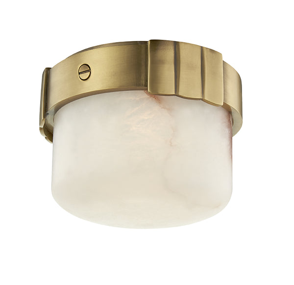Hudson Valley - 1410-AGB - LED Flush Mount - Beckett - Aged Brass from Lighting & Bulbs Unlimited in Charlotte, NC