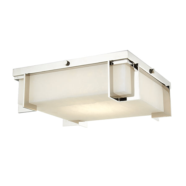Hudson Valley - 3913-PN - LED Flush Mount - Delmar - Polished Nickel from Lighting & Bulbs Unlimited in Charlotte, NC