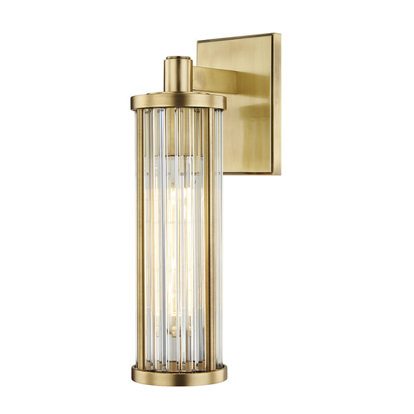 Hudson Valley - 9121-AGB - One Light Wall Sconce - Marley - Aged Brass from Lighting & Bulbs Unlimited in Charlotte, NC