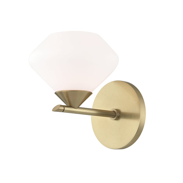 Mitzi - H136301-AGB - One Light Bath Bracket - Valerie - Aged Brass from Lighting & Bulbs Unlimited in Charlotte, NC