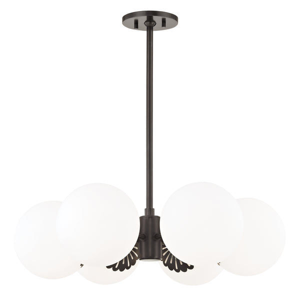 Mitzi - H193806-OB - Six Light Chandelier - Paige - Old Bronze from Lighting & Bulbs Unlimited in Charlotte, NC