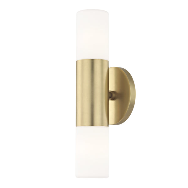 Mitzi - H196102-AGB - LED Wall Sconce - Lola - Aged Brass from Lighting & Bulbs Unlimited in Charlotte, NC