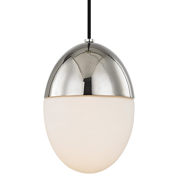 Mitzi - H206701L-PN - One Light Pendant - Orion - Polished Nickel from Lighting & Bulbs Unlimited in Charlotte, NC