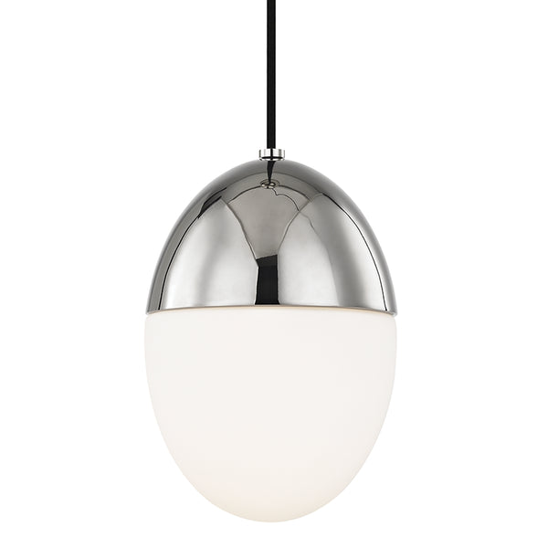 Mitzi - H206701S-PN - One Light Pendant - Orion - Polished Nickel from Lighting & Bulbs Unlimited in Charlotte, NC