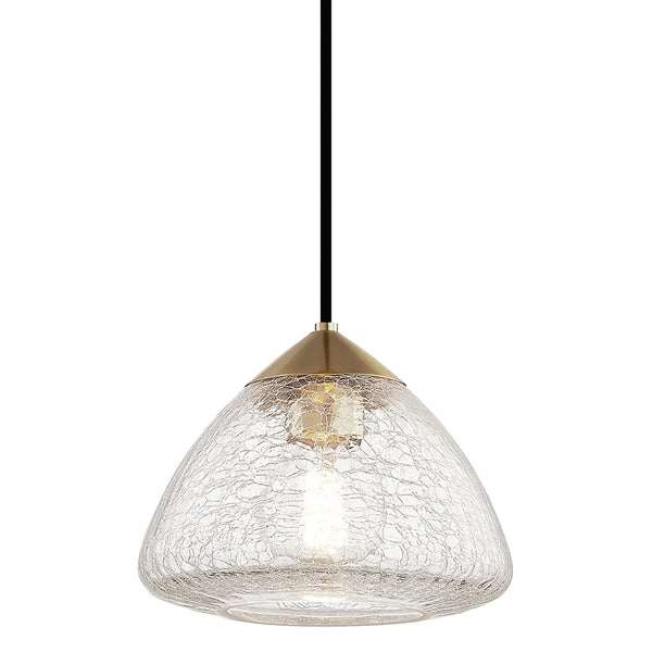 Mitzi - H216701S-AGB - One Light Pendant - Maya - Aged Brass from Lighting & Bulbs Unlimited in Charlotte, NC