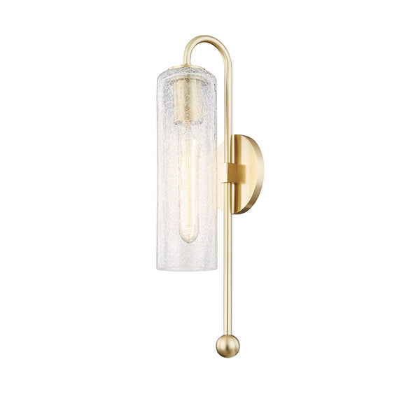 Mitzi - H222101-AGB - One Light Wall Sconce - Skye - Aged Brass from Lighting & Bulbs Unlimited in Charlotte, NC