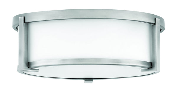 Hinkley - 3241AN - LED Flush Mount - Lowell - Antique Nickel from Lighting & Bulbs Unlimited in Charlotte, NC