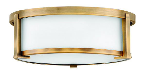 Hinkley - 3241BR - LED Flush Mount - Lowell - Brushed Bronze from Lighting & Bulbs Unlimited in Charlotte, NC