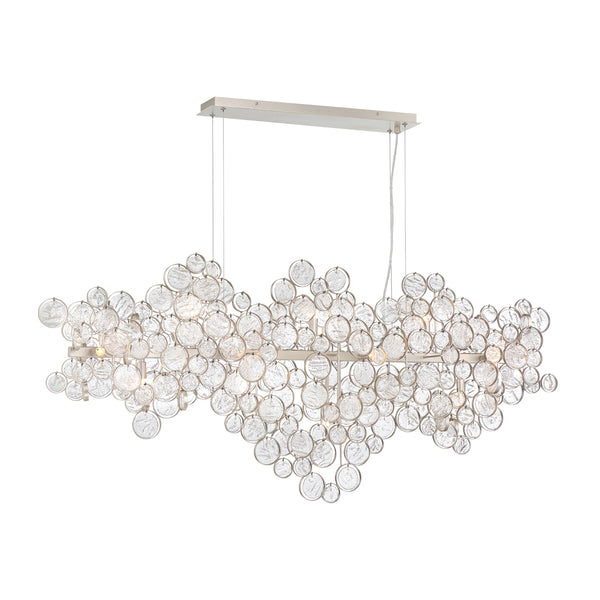 Eurofase - 34032-015 - 15 Light Chandelier - Trento - Champagne Silver from Lighting & Bulbs Unlimited in Charlotte, NC