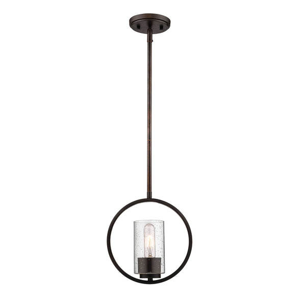 Millennium - 2351-RBZ - One Light Mini Pendant - Delano - Rubbed Bronze from Lighting & Bulbs Unlimited in Charlotte, NC