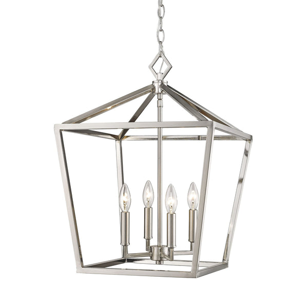 Millennium - 3244-SN - Four Light Pendant - Satin Nickel from Lighting & Bulbs Unlimited in Charlotte, NC