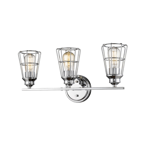 Millennium - 3383-CH - Three Light Vanity - Chrome from Lighting & Bulbs Unlimited in Charlotte, NC