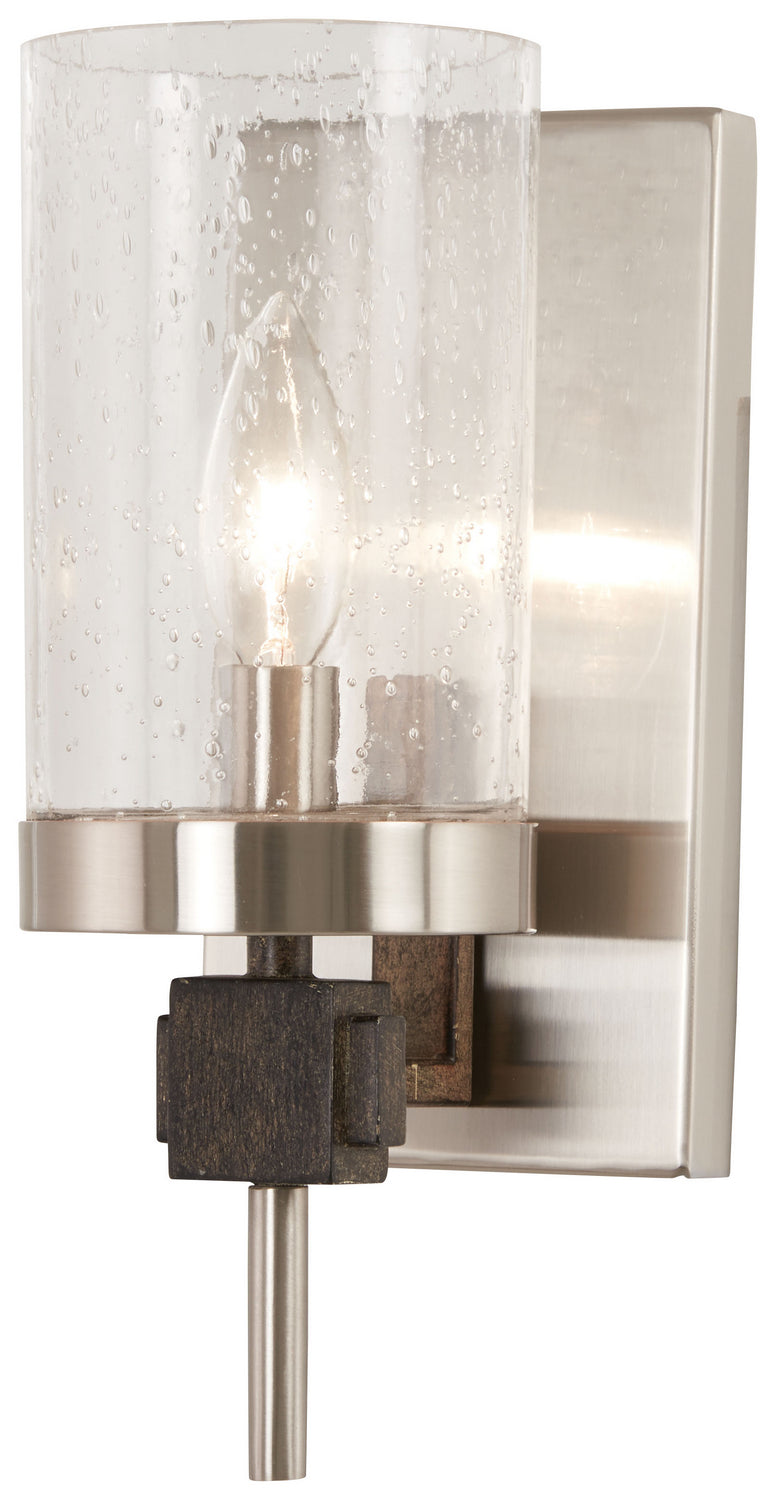 Minka-Lavery - 4631-106 - One Light Bath - Bridlewood - Stone Grey W/Brushed Nickel from Lighting & Bulbs Unlimited in Charlotte, NC