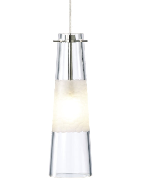 Visual Comfort Modern - 700MOBONCS - One Light Pendant - Bonn - Satin Nickel from Lighting & Bulbs Unlimited in Charlotte, NC