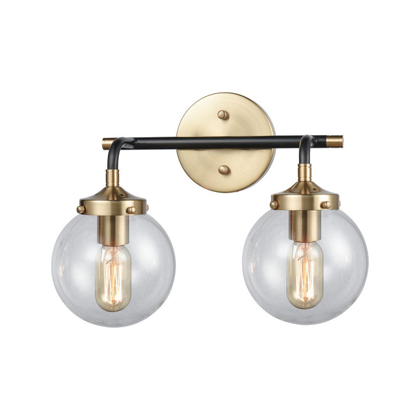 ELK Home - 14427/2 - Two Light Vanity - Boudreaux - Antique Gold from Lighting & Bulbs Unlimited in Charlotte, NC