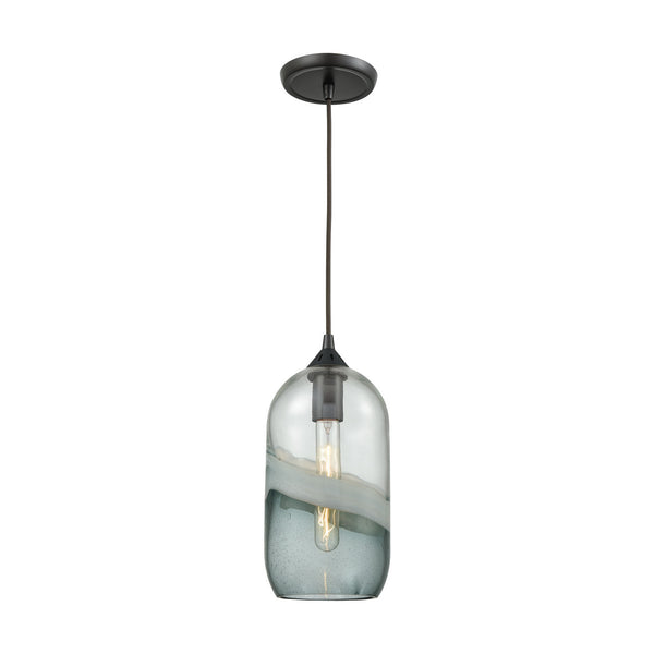 ELK Home - 25102/1 - One Light Mini Pendant - Sutter Creek - Oil Rubbed Bronze from Lighting & Bulbs Unlimited in Charlotte, NC