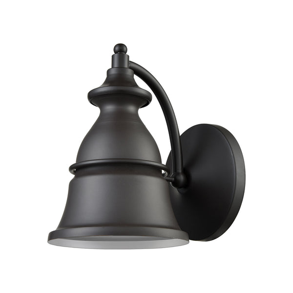 ELK Home - 57150/1 - One Light Outdoor Wall Sconce - Langhorn - Oil Rubbed Bronze from Lighting & Bulbs Unlimited in Charlotte, NC
