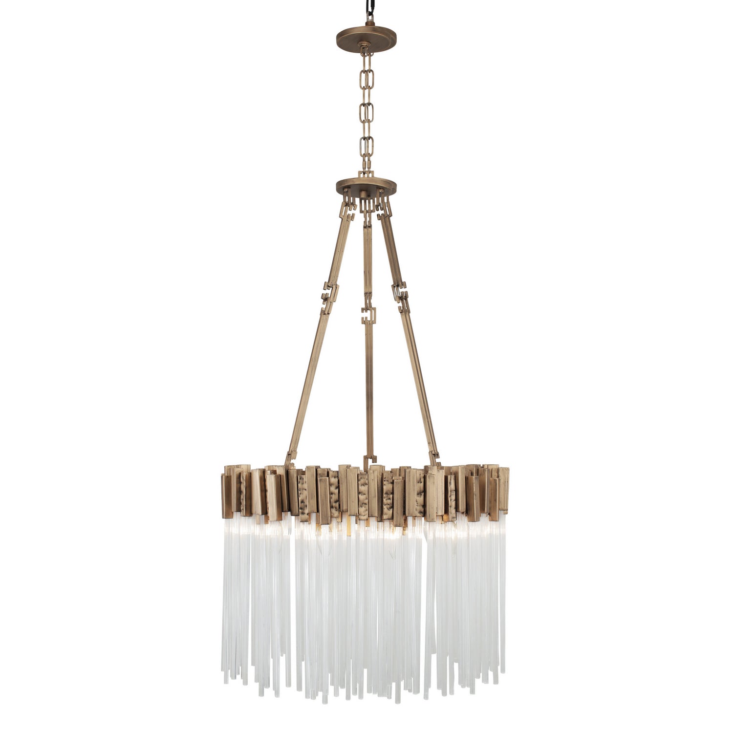 Varaluz - 309P06HG - Six Light Pendant - Matrix - Havana Gold from Lighting & Bulbs Unlimited in Charlotte, NC