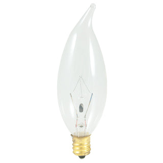 Bulbrite - 493025 - Light Bulb - Flame - Clear from Lighting & Bulbs Unlimited in Charlotte, NC