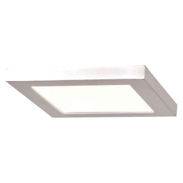 Access - 20813LEDD-BS/ACR - LED Flush Mount - Boxer - Brushed Steel from Lighting & Bulbs Unlimited in Charlotte, NC