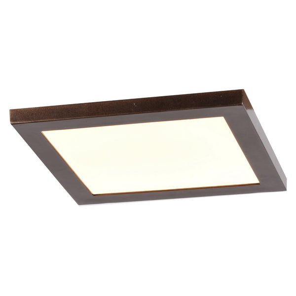 Access - 20814LEDD-BRZ/ACR - LED Flush Mount - Boxer - Bronze from Lighting & Bulbs Unlimited in Charlotte, NC
