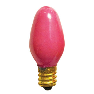 Bulbrite - 709607 - Light Bulb - Holiday, - Ceramic Pink from Lighting & Bulbs Unlimited in Charlotte, NC