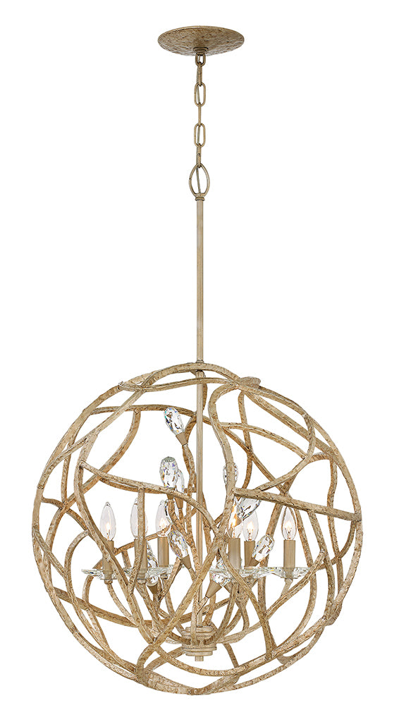 Fredrick Ramond - FR46807CPG - LED Chandelier - Eve - Champagne Gold from Lighting & Bulbs Unlimited in Charlotte, NC