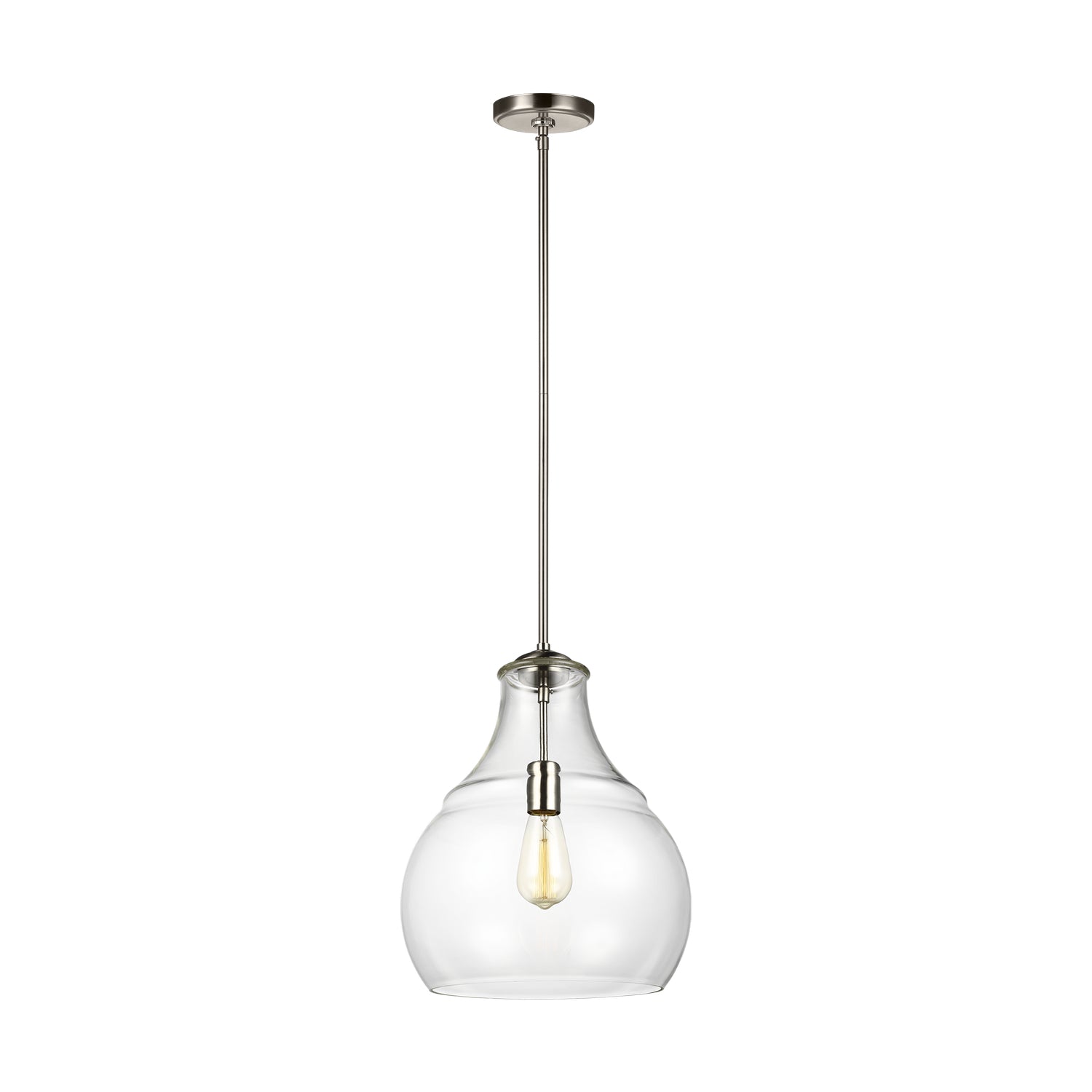 Visual Comfort Studio - P1483SN - One Light Pendant - Zola - Satin Nickel from Lighting & Bulbs Unlimited in Charlotte, NC