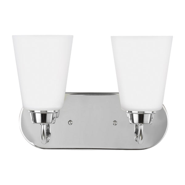 Generation Lighting - 4415202-05 - Two Light Wall / Bath - Kerrville - Chrome from Lighting & Bulbs Unlimited in Charlotte, NC