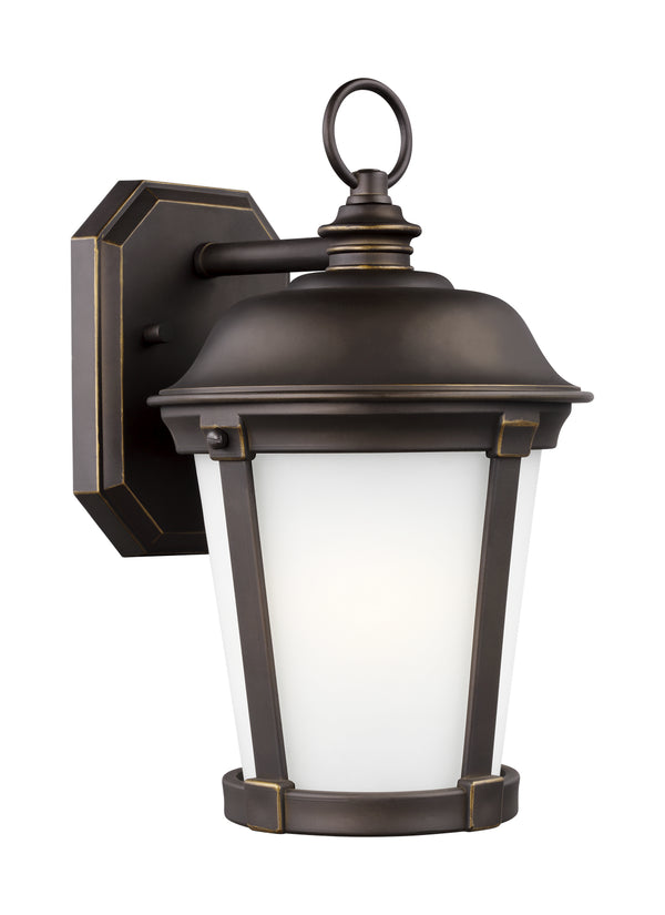 Generation Lighting - 8650701-71 - One Light Outdoor Wall Lantern - Calder - Antique Bronze from Lighting & Bulbs Unlimited in Charlotte, NC