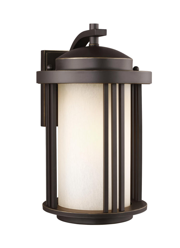 Generation Lighting - 8747901DEN3-71 - One Light Outdoor Wall Lantern - Crowell - Antique Bronze from Lighting & Bulbs Unlimited in Charlotte, NC