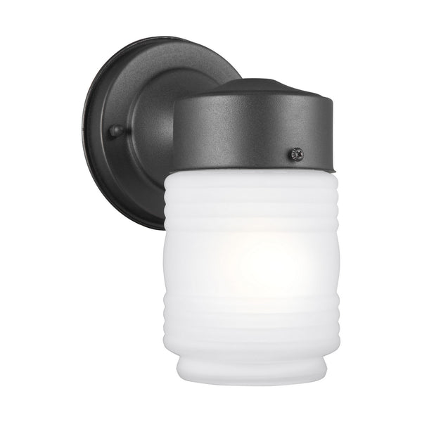 Generation Lighting - 8550001EN3-12 - One Light Outdoor Wall Lantern - Outdoor Wall - Black from Lighting & Bulbs Unlimited in Charlotte, NC