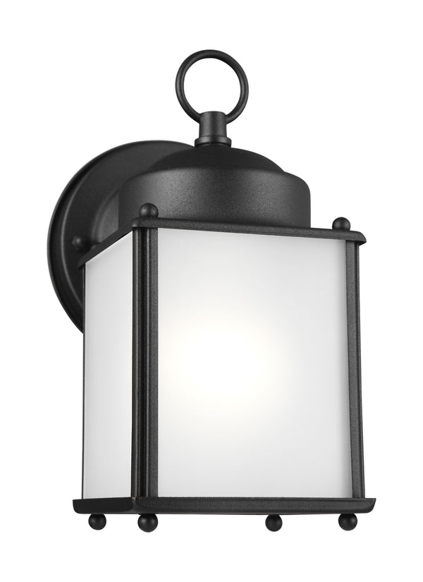 Generation Lighting - 8592001-12 - One Light Outdoor Wall Lantern - New Castle - Black from Lighting & Bulbs Unlimited in Charlotte, NC