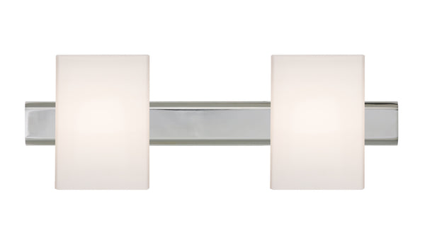 Besa - 2SW-TITO07-CR - Two Light Vanity - Tito - Chrome from Lighting & Bulbs Unlimited in Charlotte, NC