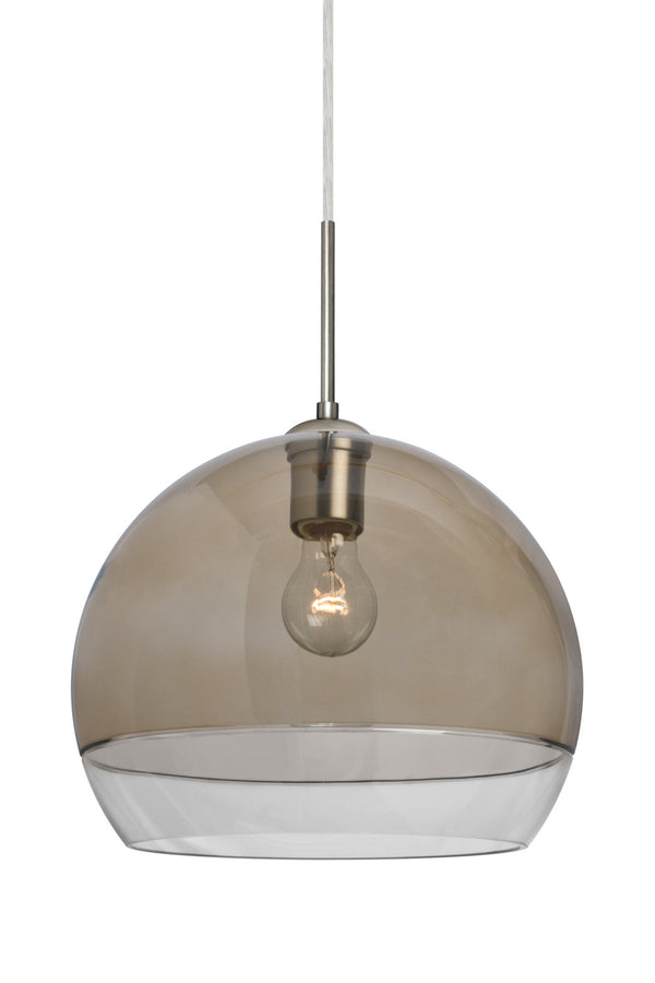 Besa - J-ALLY12SM-SN - One Light Pendant - Ally - Satin Nickel from Lighting & Bulbs Unlimited in Charlotte, NC