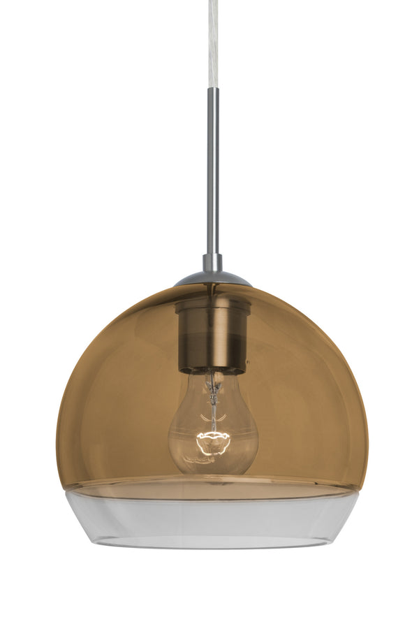 Besa - J-ALLY8AM-SN - One Light Pendant - Ally - Satin Nickel from Lighting & Bulbs Unlimited in Charlotte, NC