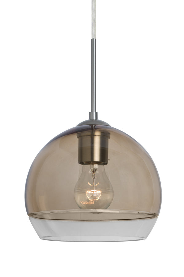 Besa - J-ALLY8SM-SN - One Light Pendant - Ally - Satin Nickel from Lighting & Bulbs Unlimited in Charlotte, NC