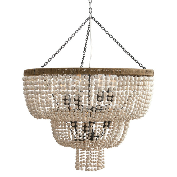 Arteriors - 84621 - 12 Light Chandelier - Chappellet - Ivory from Lighting & Bulbs Unlimited in Charlotte, NC