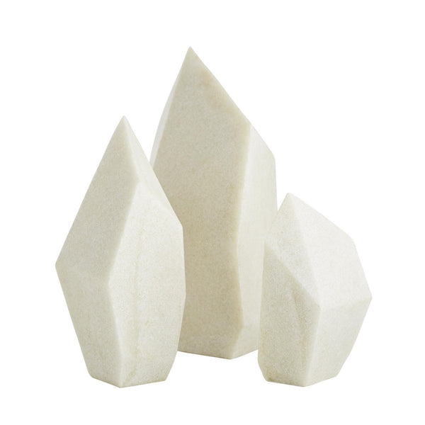 Arteriors - 9549 - Sculptures, Set of 3 - Nerine - Faux Marble from Lighting & Bulbs Unlimited in Charlotte, NC