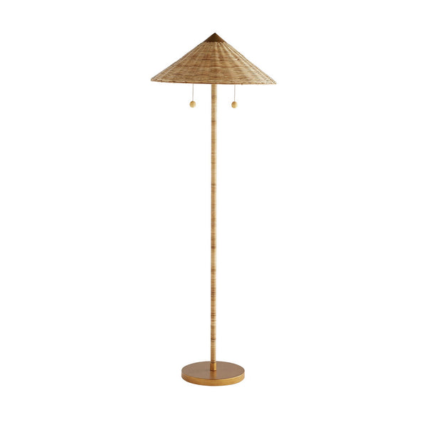 Arteriors - DC79001 - Two Light Floor Lamp - Terrace - Natural from Lighting & Bulbs Unlimited in Charlotte, NC