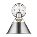 Golden - 3306-BA1 CH-CH - One Light Bath Vanity - Orwell CH - Chrome from Lighting & Bulbs Unlimited in Charlotte, NC