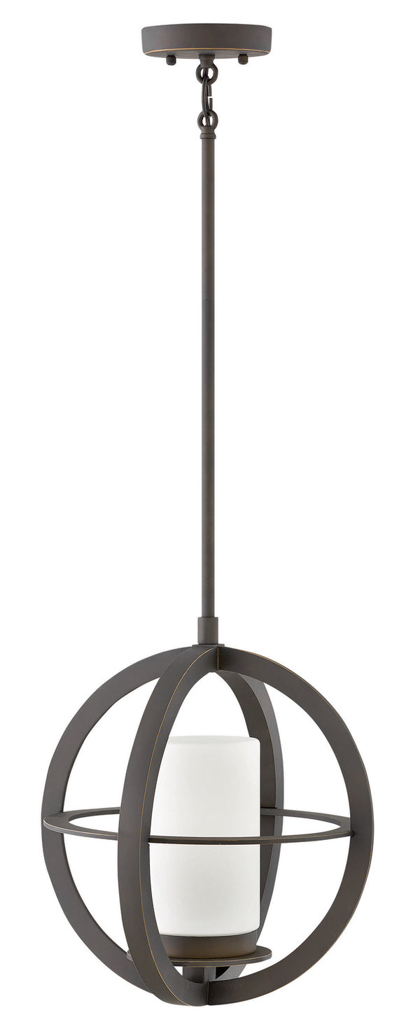 Hinkley - 1012OZ - LED Hanging Lantern - Compass - Oil Rubbed Bronze from Lighting & Bulbs Unlimited in Charlotte, NC