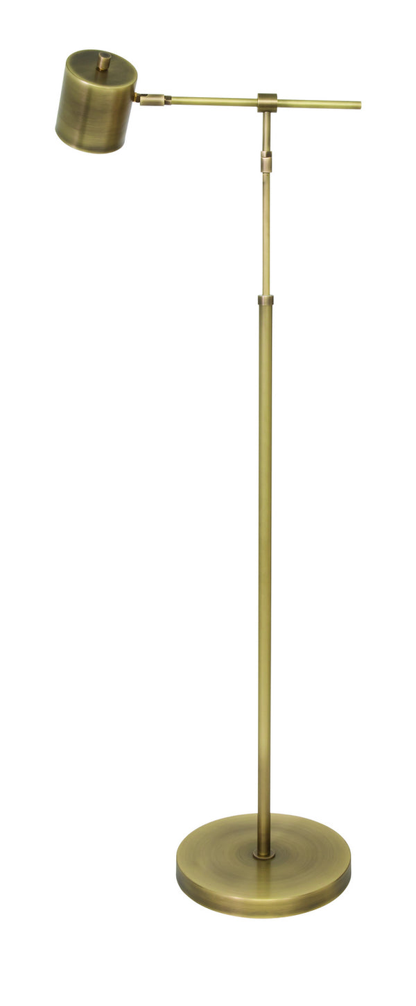 LED Floor Lamp from the Morris Collection in Antique Brass Finish by House of Troy