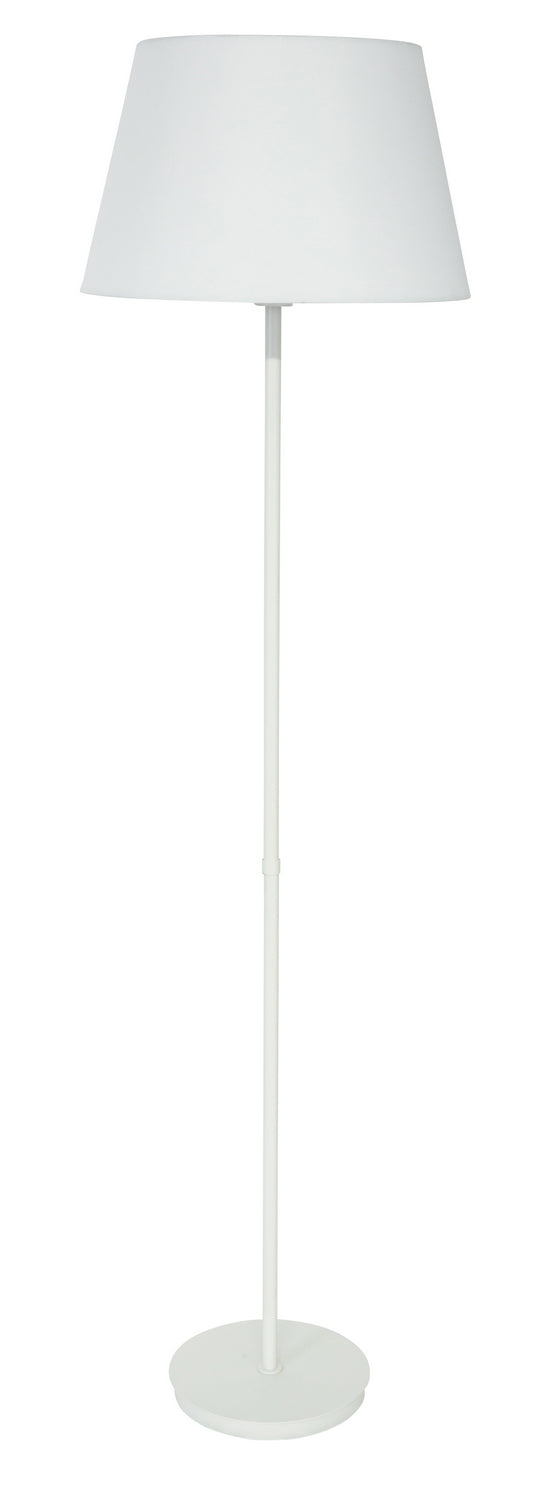 Three Light Floor Lamp from the Vernon Collection in White Finish by House of Troy (on Backorder ~4/10/2023*)
