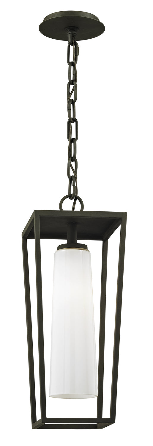 Troy Lighting - F6357-TBK - One Light Hanging Lantern - Mission Beach - Textured Black from Lighting & Bulbs Unlimited in Charlotte, NC