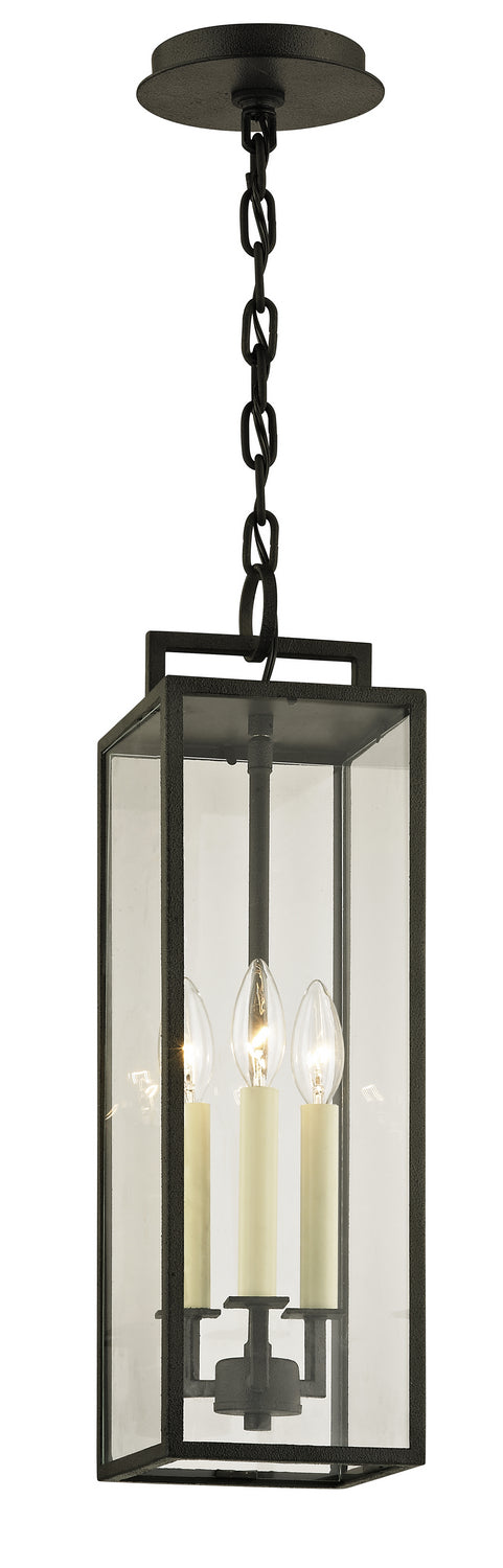 Troy Lighting - F6387-FOR - Three Light Hanger - Beckham - Forged Iron from Lighting & Bulbs Unlimited in Charlotte, NC
